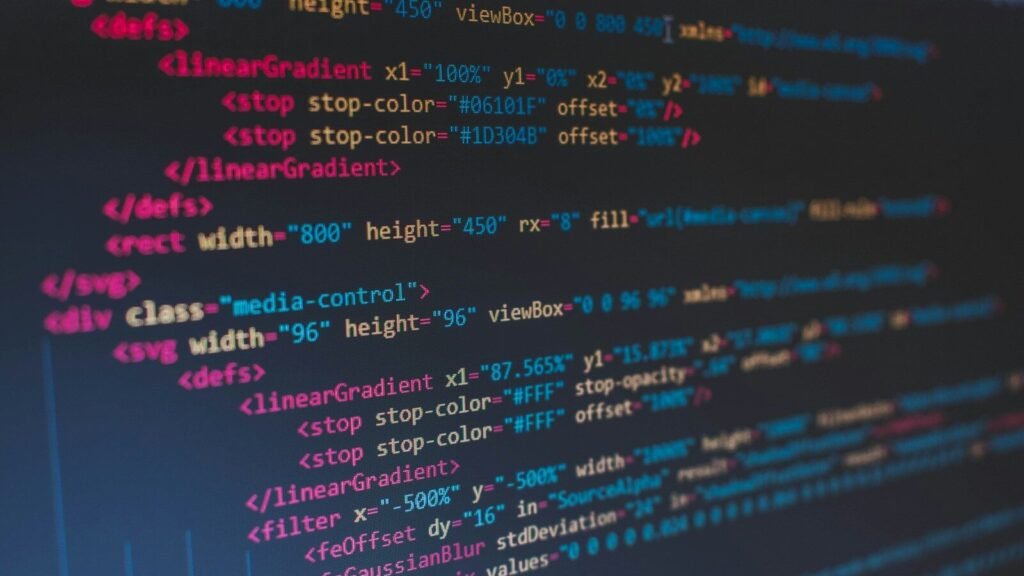 lines of HTML codes
